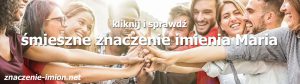 imię maria na wesoło