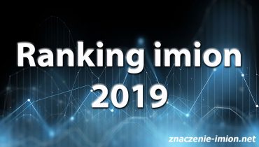 ranking imion 2019